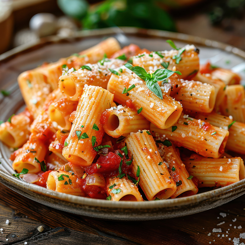 Pasta with Tomato Sauce