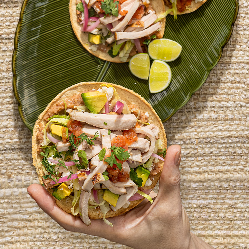 Jalisco Pork Loin Tostadas